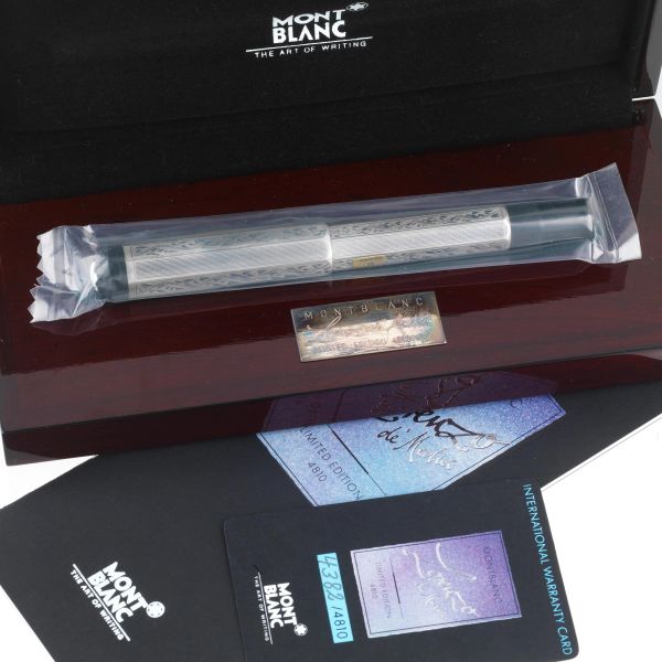 MONTBLANC "LORENZO DE MEDICI" SERIE PATRON OF ART PENNA STILOGRAFICA EDIZIONE LIMITATA N.  [..]