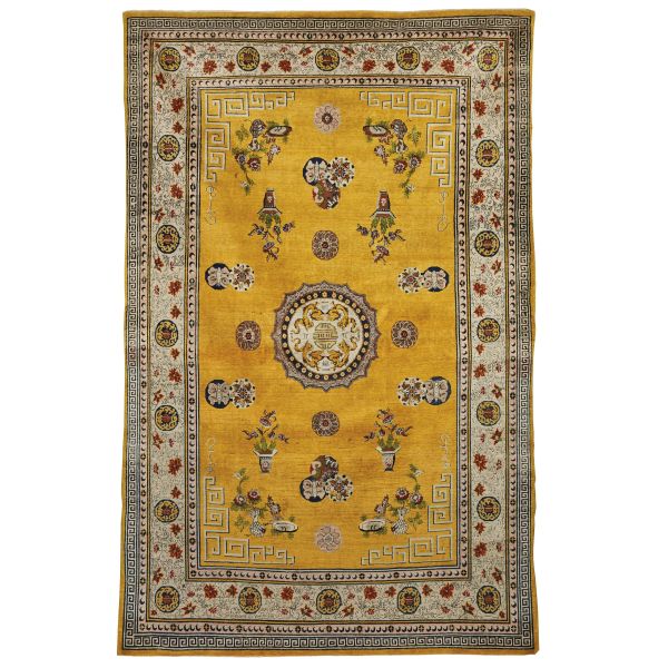 A CARPET, CHINA, QING DYNASTY, 20TH CENTURY