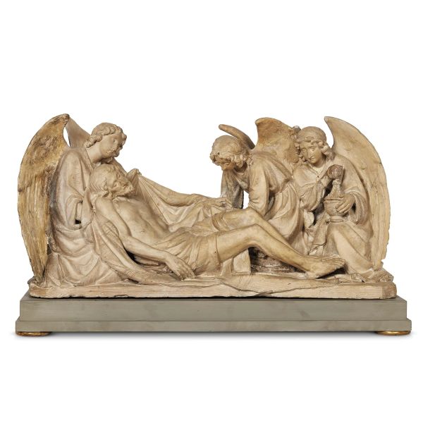 French school, 18th century, Deposition of Christ, terracotta