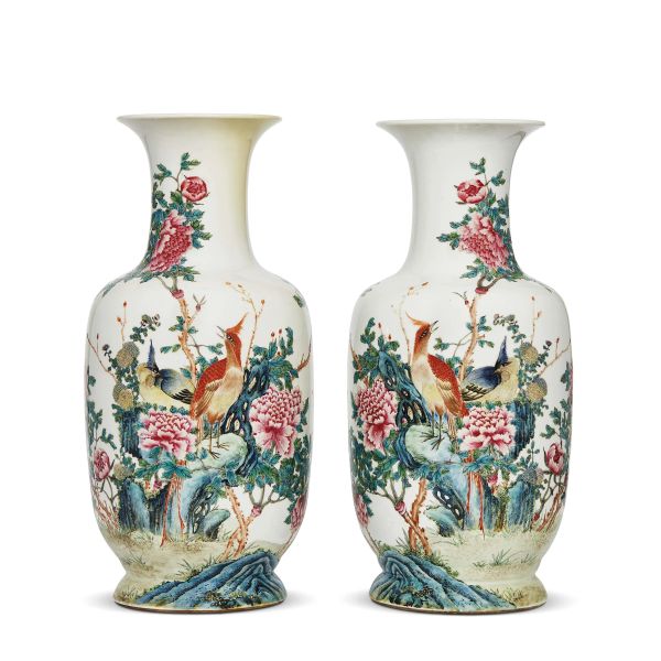 A PAIR OF VASES, CHINA, EMPIRE OF CHINA, HONGXIAN, 1915-1916