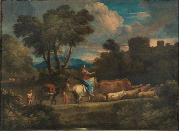 Cerchia di Pieter Mulier detto Cavalier Tempesta, secc. XVII-XVIII