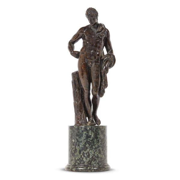 



Rome, 18th century, Belvedere Hermes, patinated bronze