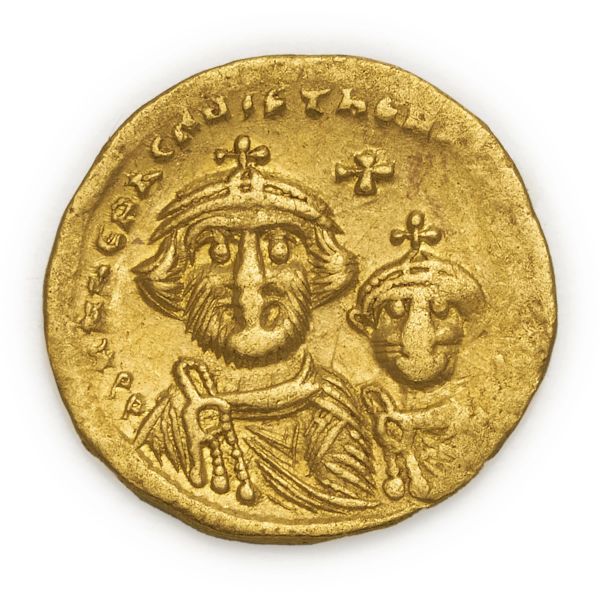 



Eraclio (610-641) &ndash; Solido (616-625) &ndash; Zecca: Costantinopoli