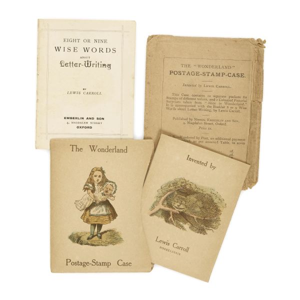 Carroll, Lewis. Eight or nine wise words about letter-writing. Oxford, Emberlin and Son, 1890.