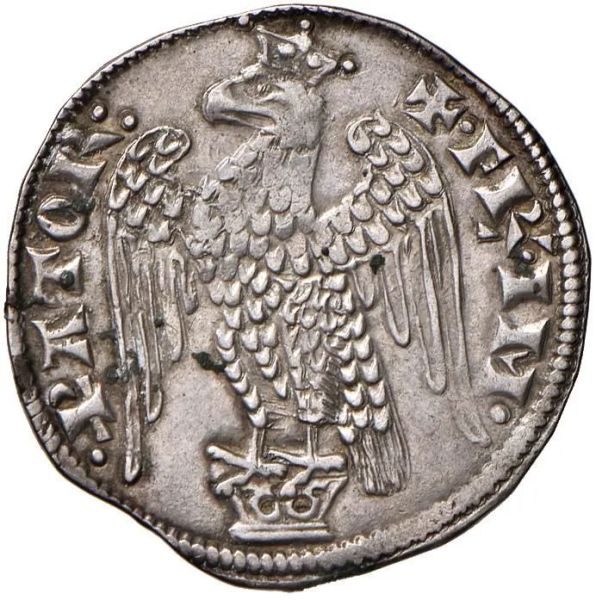 PISA REPUBBLICA A NOME DI FEDERICO I (1155-1312) AQUILINO MAGGIORE (1275-1284) Tipo aquila coronata