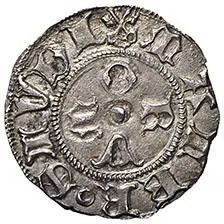 MONETE ANONIME PONTIFICIE (1403 - 1490), BOLOGNINO GROSSO