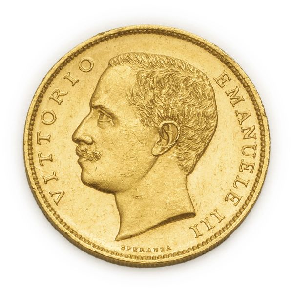 



Vittorio Emanuele III (1900-1943) &ndash; 20 Lire 1903 &ndash; Zecca: Roma