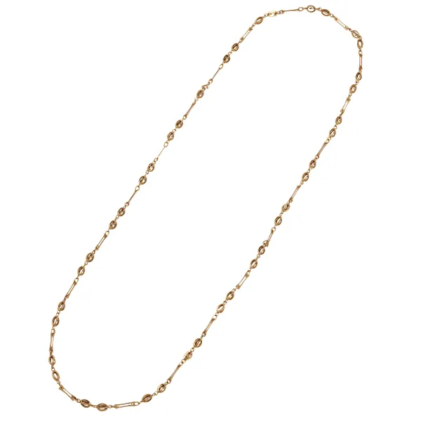 



LONG CHAIN NECKLACE IN 18KT YELLOW GOLD
