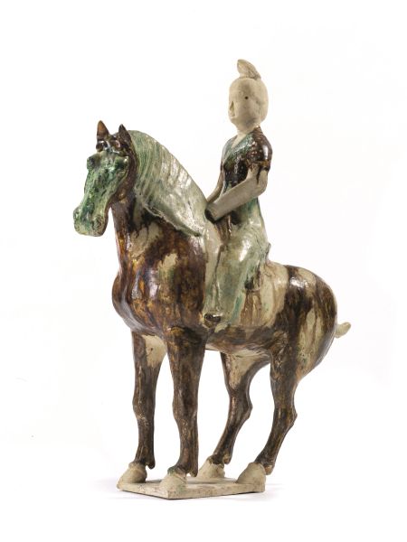 DAMA A CAVALLO, CINA, DINASTIA TANG (608-906)