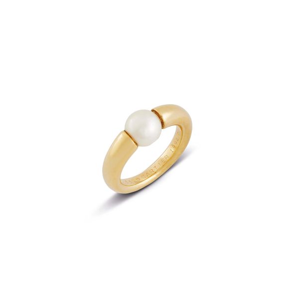 Cartier - 



CARTIER PEARL RING 18KT YELLOW GOLD