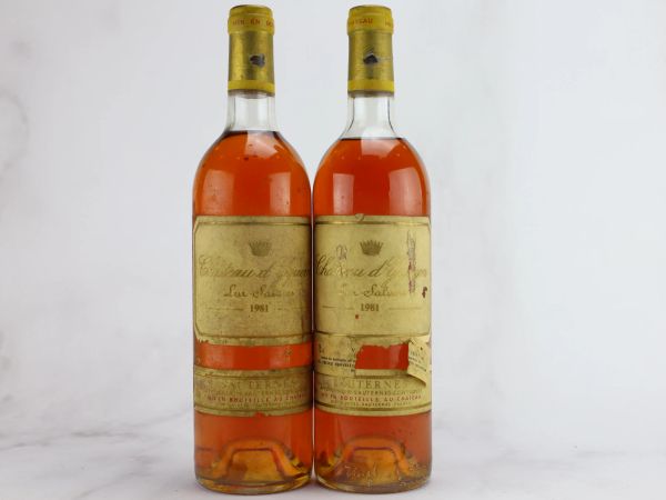 



Ch&acirc;teau d&rsquo;Yquem 1981