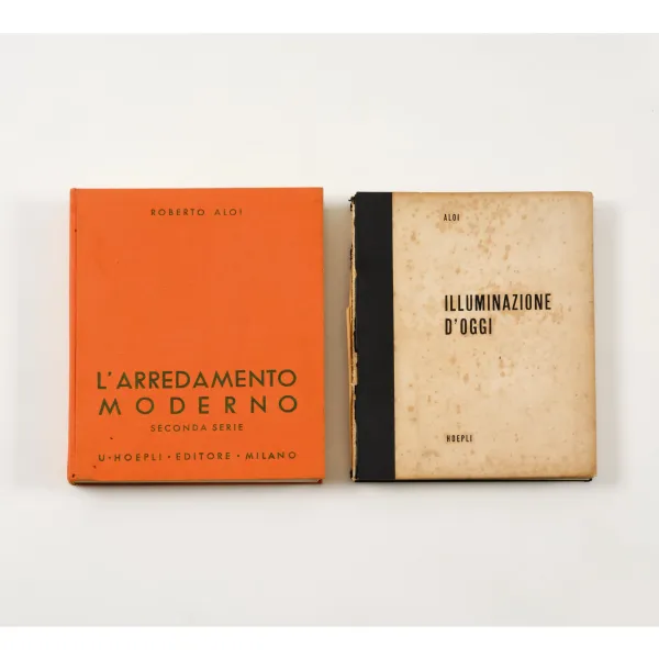 L’arredamento moderno. Seconda Seria, R. Aloi, Ulrico Hoepli Editore, Milano, 1939