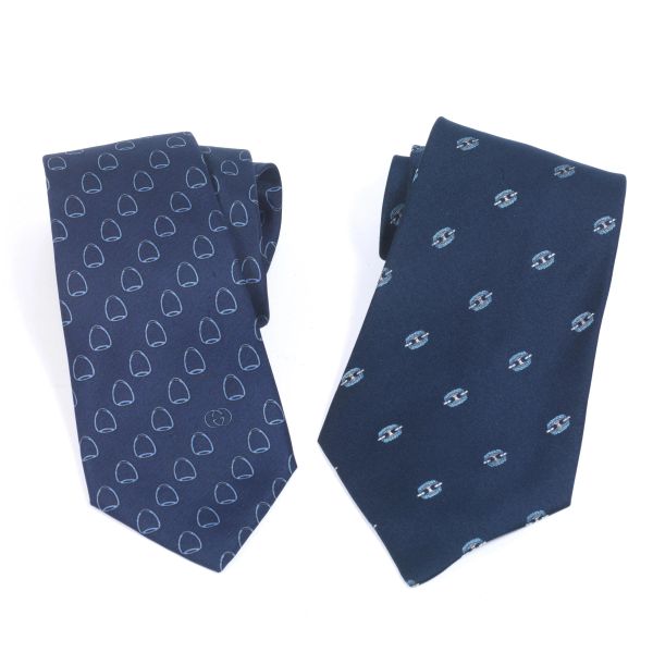TWO GUCCI TIES