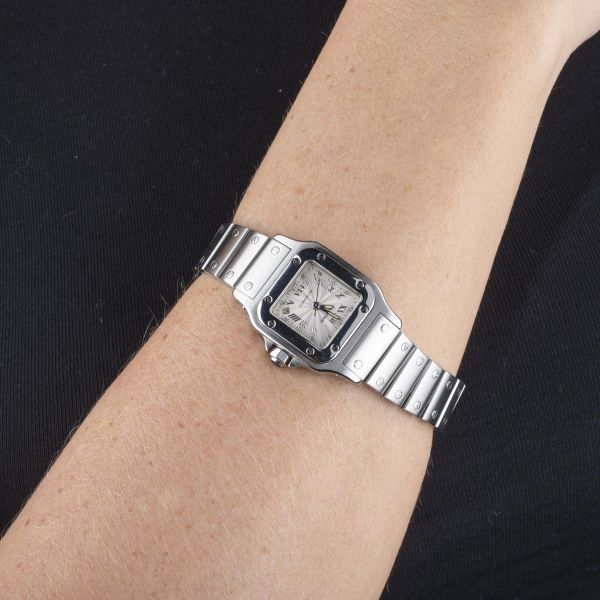 CARTIER SANTOS GALBEE ACCIAIO LADY MISURA PICCOLA