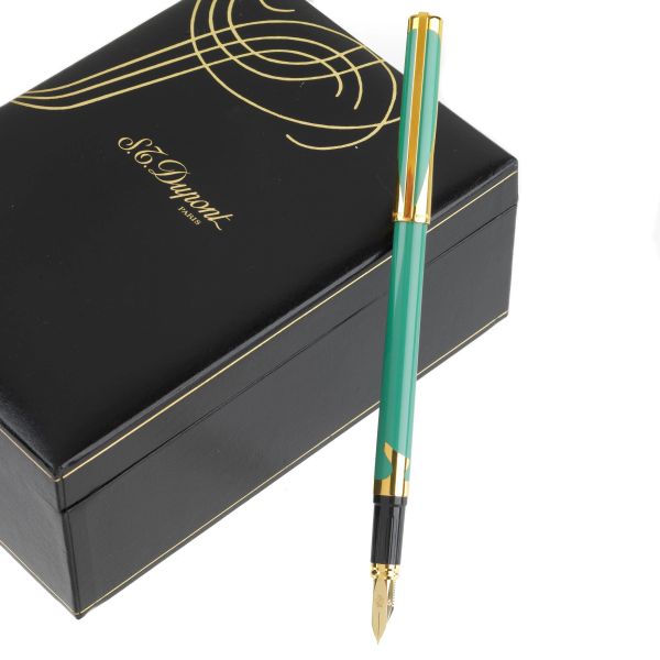 DUPONT ART NOUVEAU EDIZIONE LIMITATA N. 0984/4000 PENNA STILOGRAFICA ANNO 1993