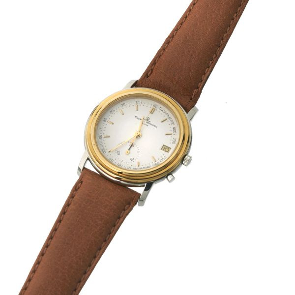



BAUME &amp; MERCIER REF. 5135 STEEL AND GOLD MONOPUSHER CHRONOGRAPH 