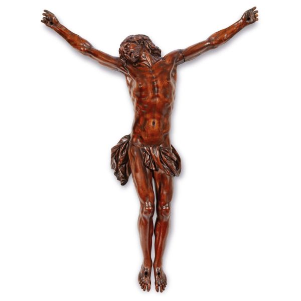 



Venetian carver, first half 18th century, Crucifix Christ, boxwood