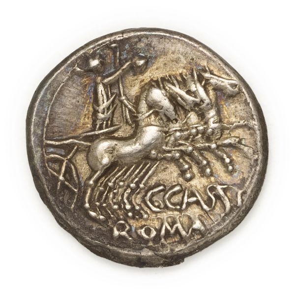 Cassia - Denario C. Cassius Longinus (126 a.C.) - Zecca: Roma