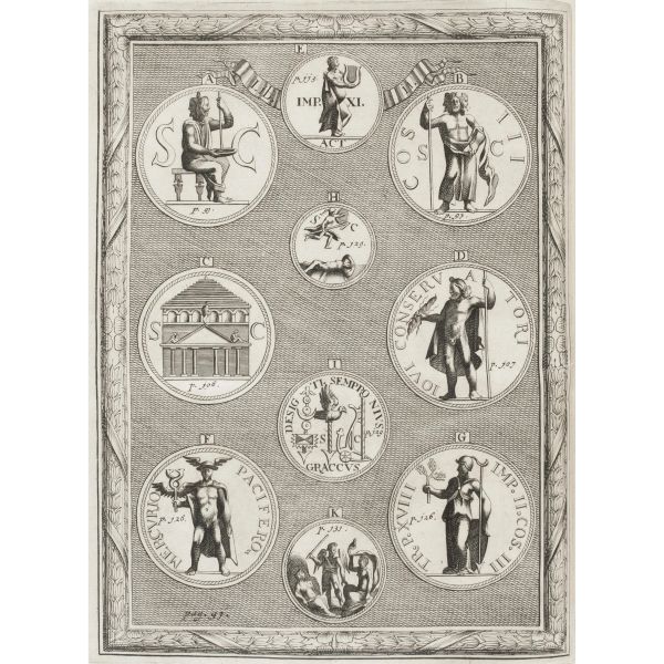 Rosini, Giovanni. Antiquitatum Romanarum corpus absolutissimum. Utrecht, van de Water, 1701.