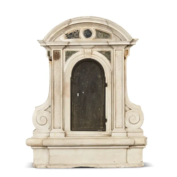 A TUSCAN CIBORIUM FRONT, 17TH CENTURY