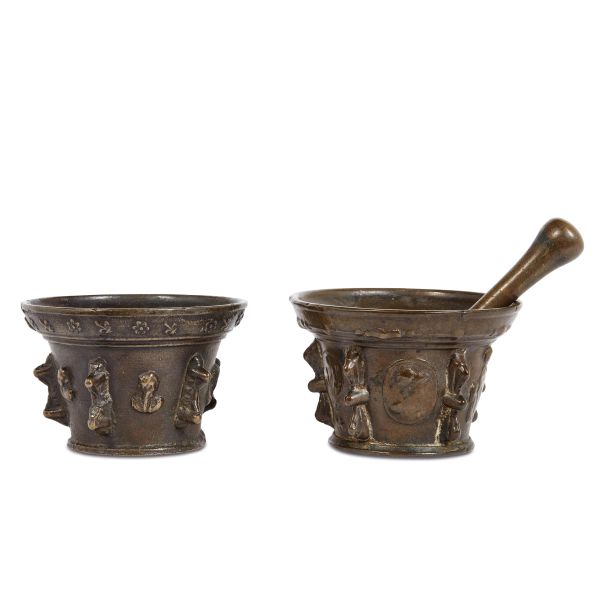 



TWO TUSCAN MORTARS, 17TH CENTURY