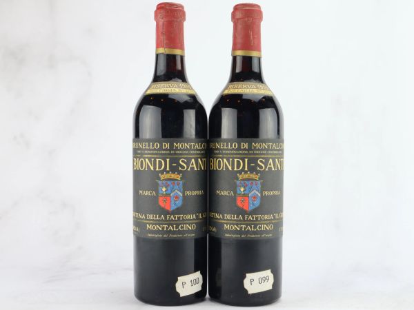 



Brunello di Montalcino Riserva Biondi Santi 1955