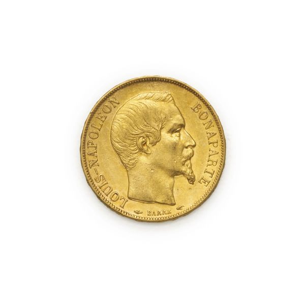 Napoleone III (1852-1870) – 20 Franchi 1852 – Zecca: Parigi