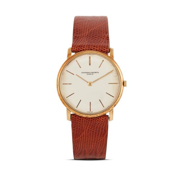 Vacheron &amp; Constantin - VACHERON & CONSTANTIN ULTRA THIN REF. 6827 YELLOW GOLD WRISTWATCH