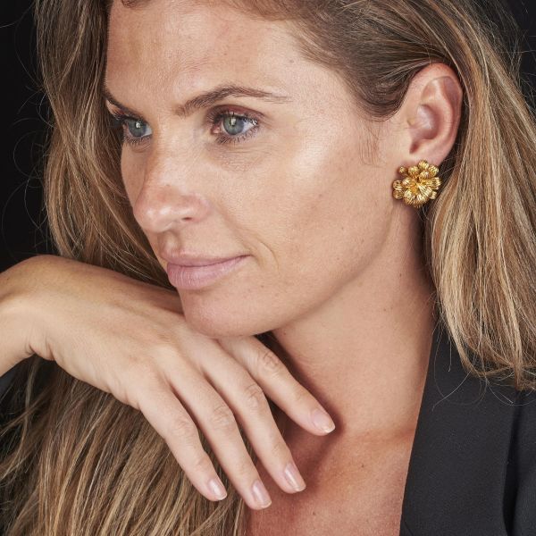 BULGARI PAIO DI ORECCHINI FLOREALI