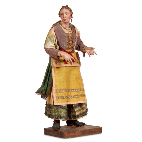 



A NOBLEWOMAN, NAPLES, 18TH CENTURY