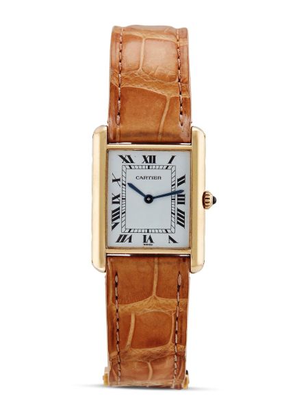 CARTIER PARIS OROLOGIO TANK IN ORO GIALLO 18KT