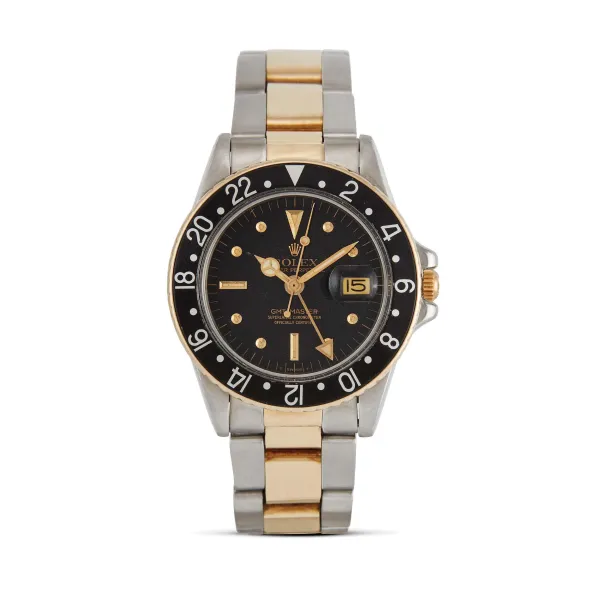 Rolex - 



ROLEX GMT MASTER &quot;NIPPLE DIAL&quot; REF. 1675 N. 57457XX STAINLESS STEEL WRISTWATCH, 1978