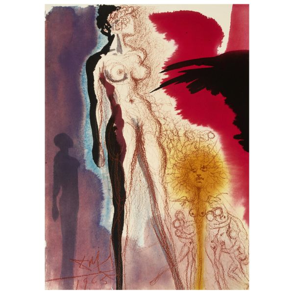 Una delle più note ed apprezzate opere illustrate da Dalì