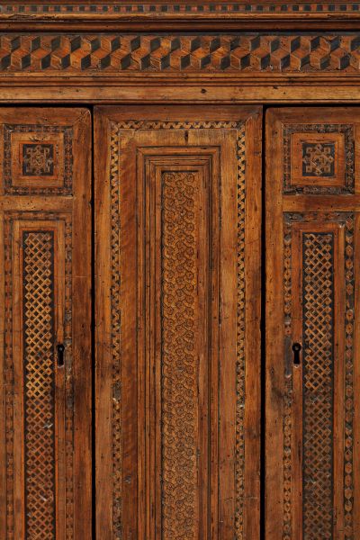 IMPORTANTE CREDENZA, FIRENZE, SECOLO XV