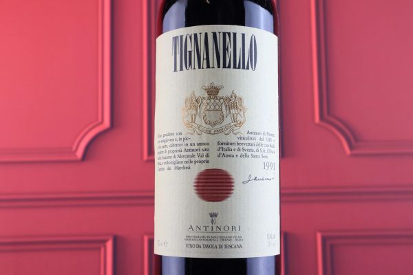 



Tignanello Antinori 1991