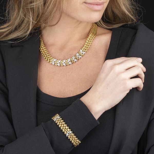 CHIMENTO DEMI PARURE A CATENA