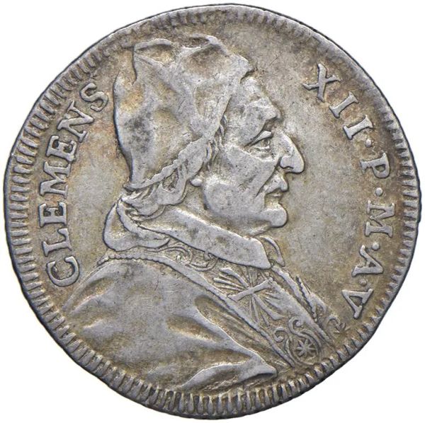 



ROMA. CLEMENTE XII (1734-1735) GIULIO AN. V 1753