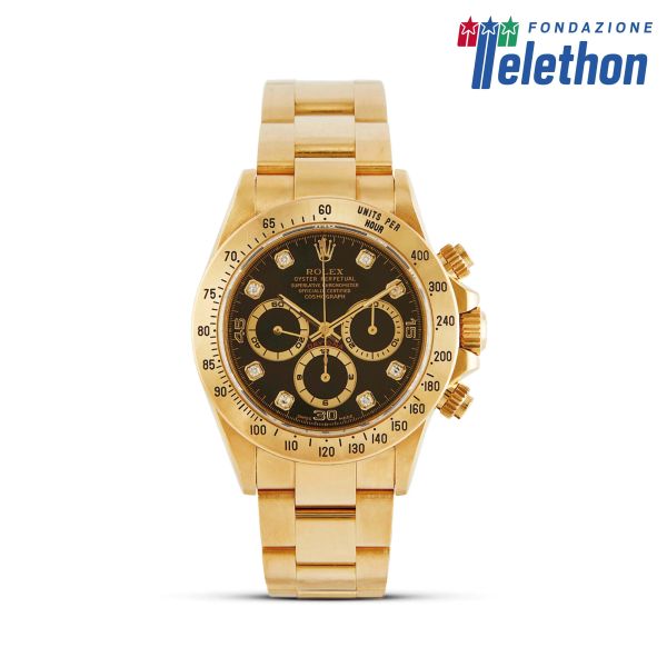 ROLEX DAYTONA REF. 16528 ORO GIALLO N. W 1207XX ANNO 1995