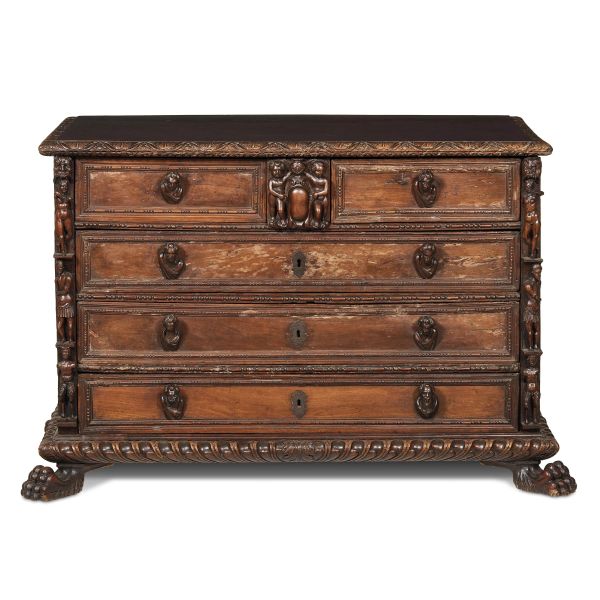 A LIGURIAN COMMODE, EARLY 17TH CENTURY