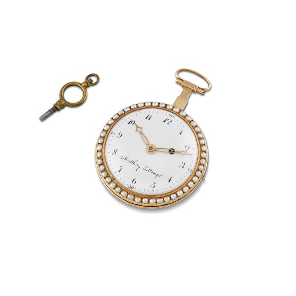 MATTHEY &amp; COMP. QUARTERS REPEATING POCKET WATCH