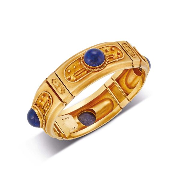 



LAPIS LAZULI BRACELET IN 18KT YELLOW GOLD