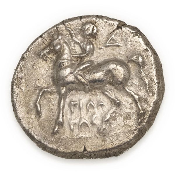 



Taras - Nomos o Didramma (272-240 a.C.)