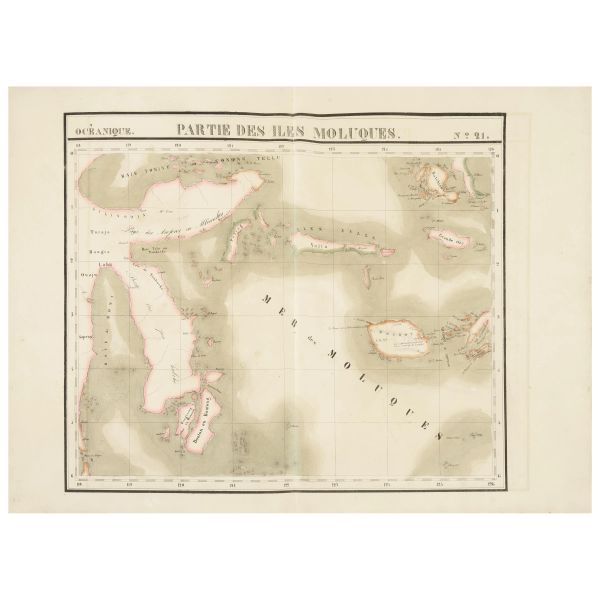 Bella raccolta di mappe colorate del grande geografo belga