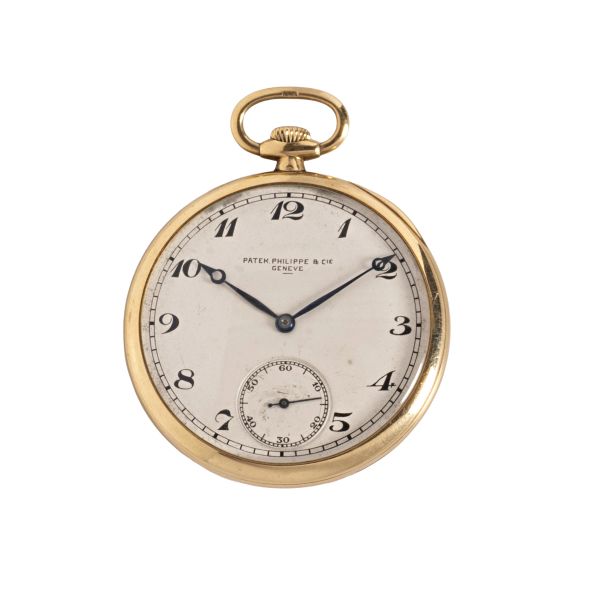 PATEK PHILIPPE & CIE YELLOW GOLD POCKET WATCH N. 4119XX