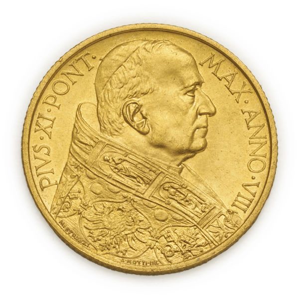 



Pio XI (1929-1938) &ndash; 100 Lire 1929 &ndash; Zecca: Roma