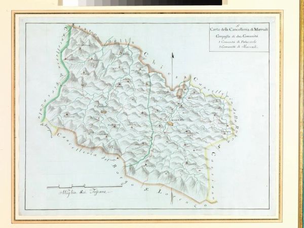  Ambito dei cartografi Giachi, fine sec. XVIII  