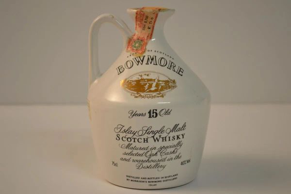 Bowmore Garden Festival 15 Year Old Ceramic Scotch Whisky 1988