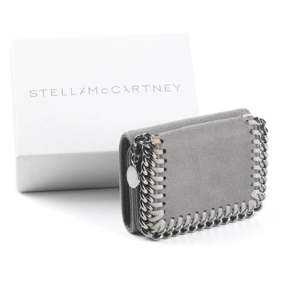 STELLA MCCARTNEY MINI TRIFOLD FALABELLA COIN PURSE