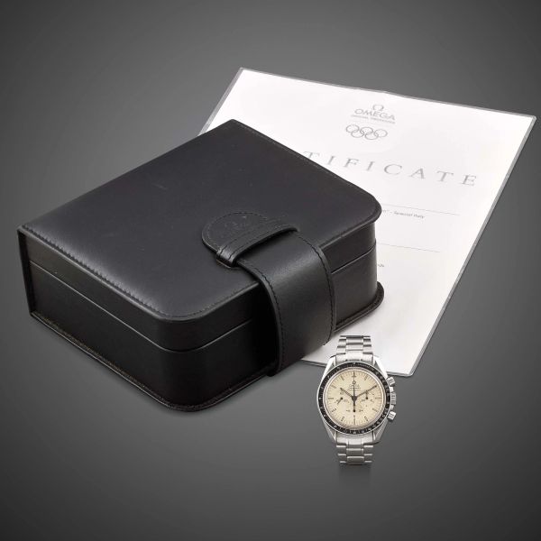 OMEGA SPEEDMASTER PROFESSIONAL MOONWATCH "ALBINO" REF. ST345.0818 ITALY LIMITED EDITION N. 1XX/50...