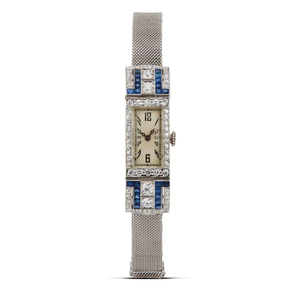 



OROLOGIO DA DONNA CON ZAFFIRI E DIAMANTI